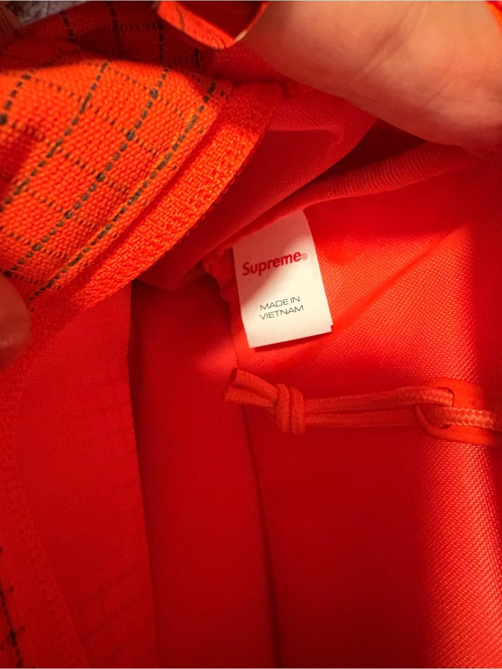 Supreme mini Duffel SS24 orange